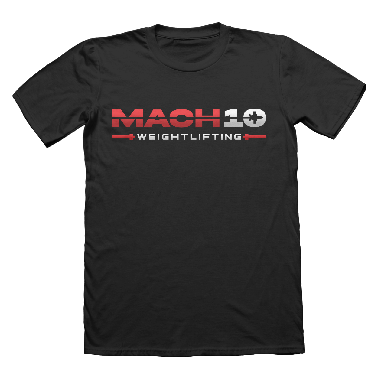 Mach10 Weightlifting Logo Tee