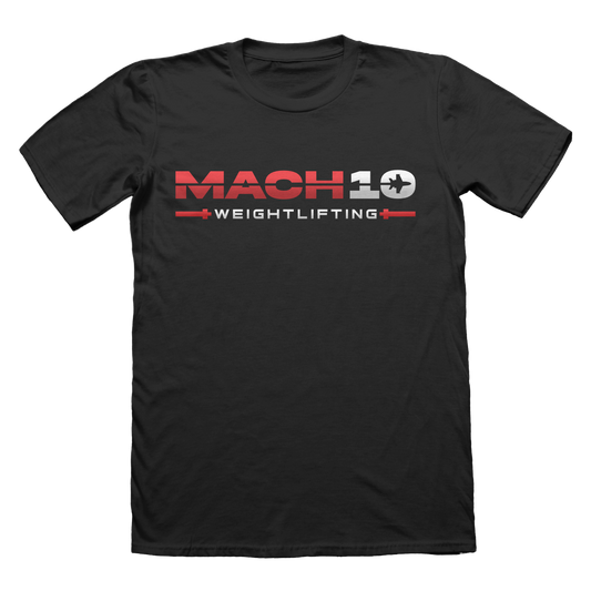 Mach10 Weightlifting Logo Tee