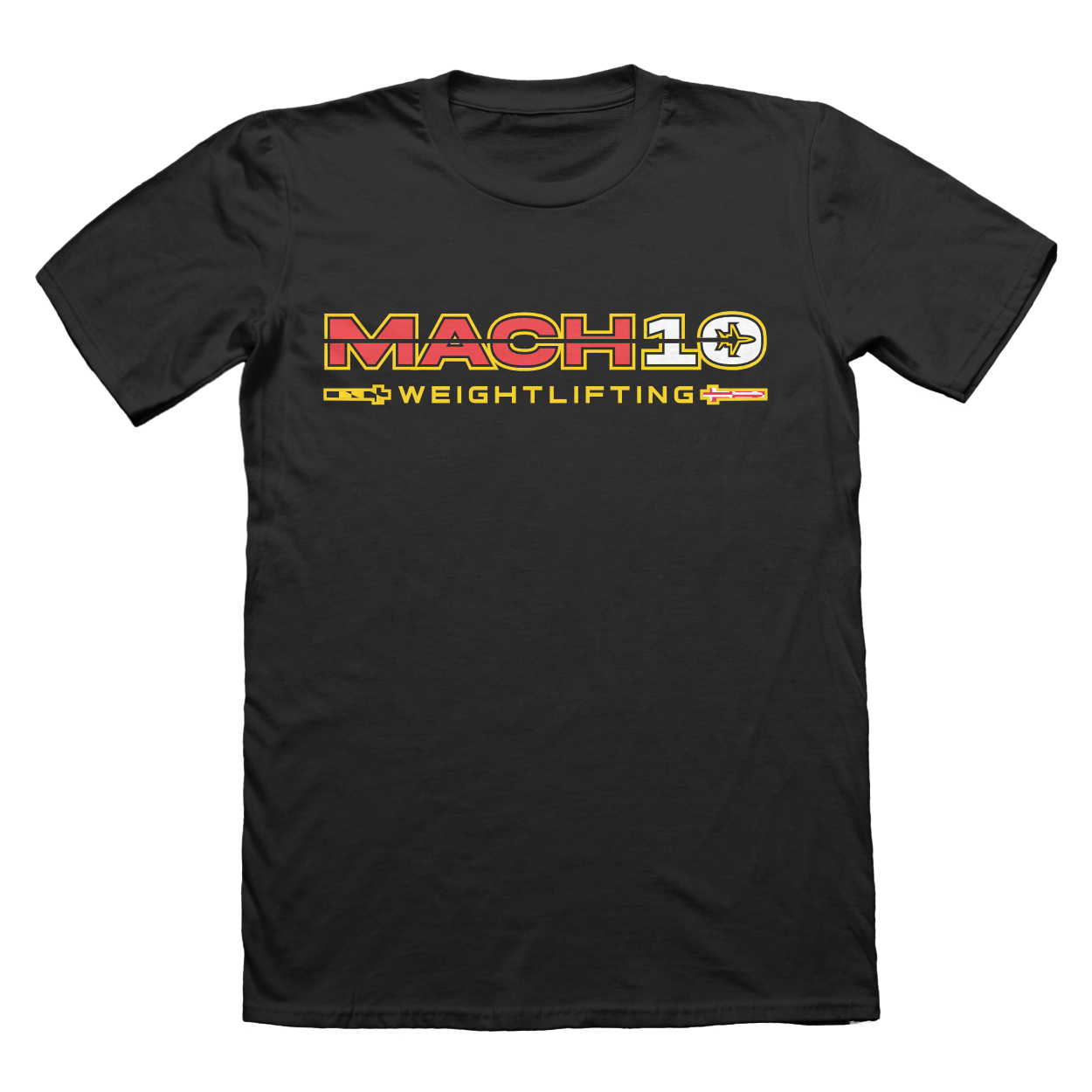 Mach10 Weightlifting Logo Tee