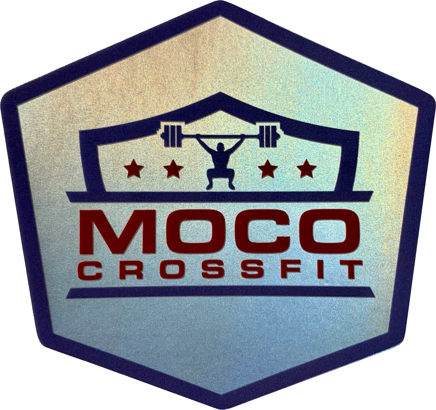 MoCo CrossFit Holographic Sticker