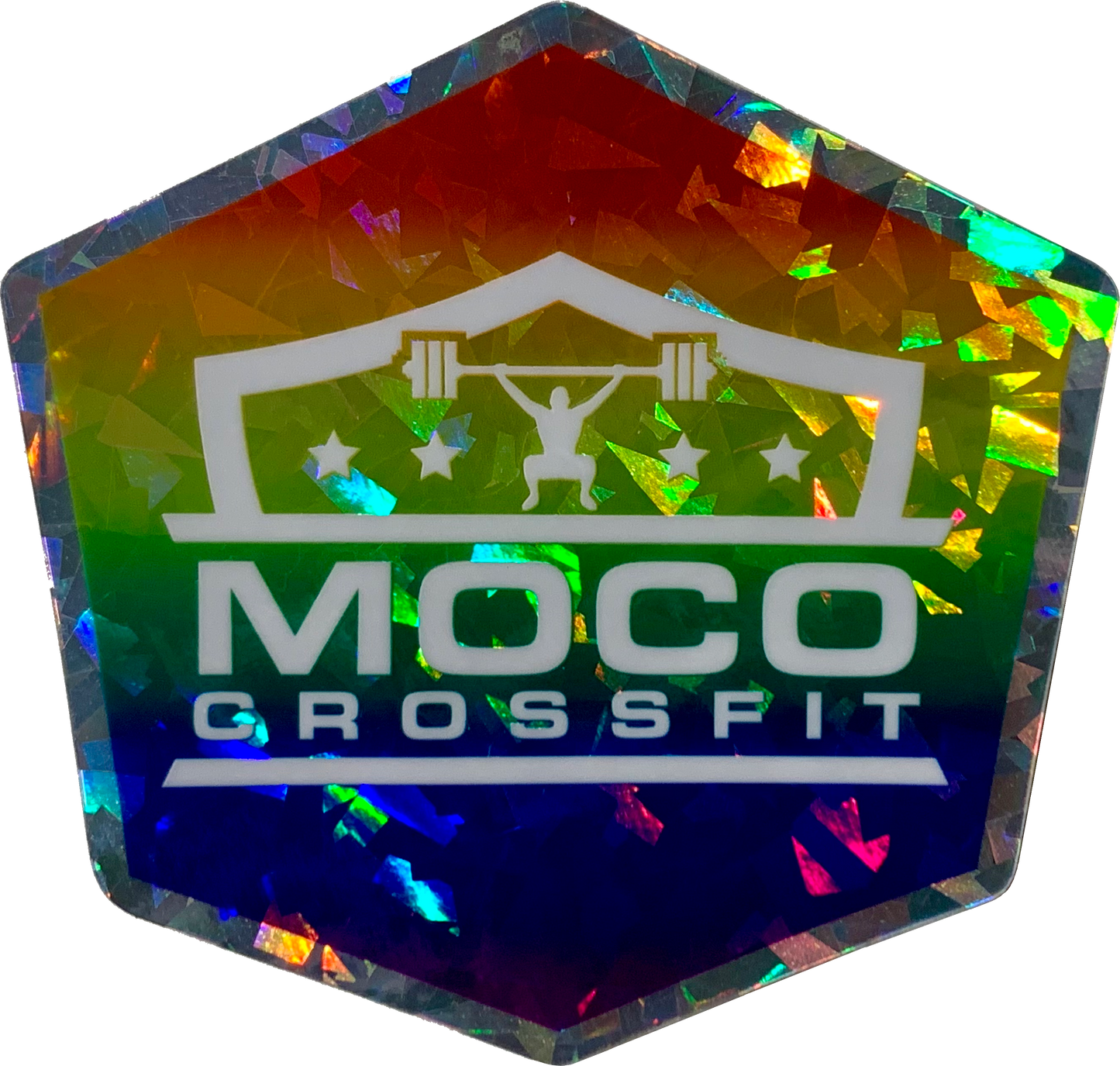 MoCo CrossFit Holographic Sticker