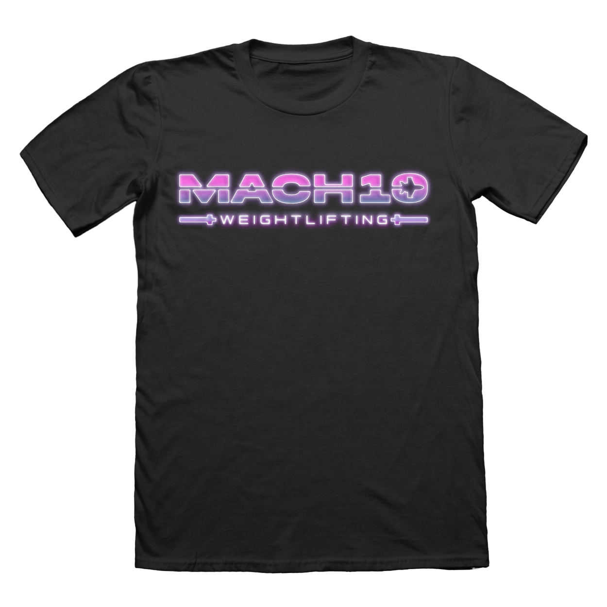 Mach10 Weightlifting Logo Tee